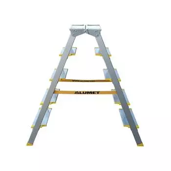 Двухсторонняя стремянка Алюмет ASD 5205