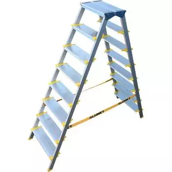 Двухсторонняя стремянка Алюмет ASD 5208