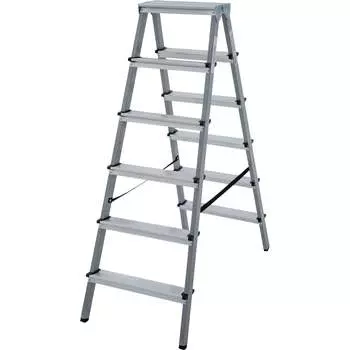 Двухсторонняя стремянка Новая Высота 1140206