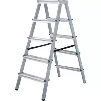 Двухсторонняя стремянка Новая Высота 1140205