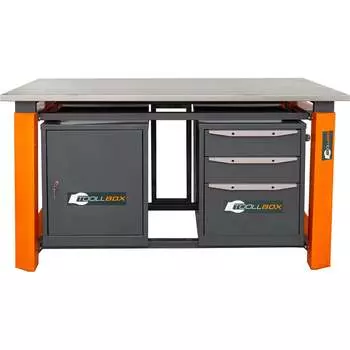 Двухтумбовый верстак Toollbox TBP1800 (TB0-TB3)