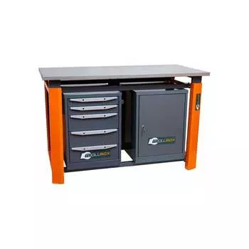 Двухтумбовый верстак Toollbox TBP1800 (TB0-TB5)