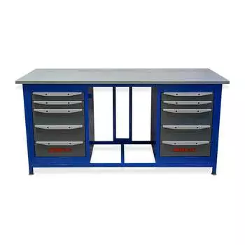 Двухтумбовый верстак WORK WK1800(Т5-Т5)