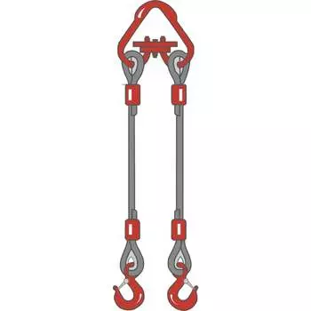 Двухветвевой канатный строп ТамбовТехСнаб 2СК 7930130719745