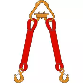 Двухветвевой текстильный строп ТамбовТехСнаб 7930130714559