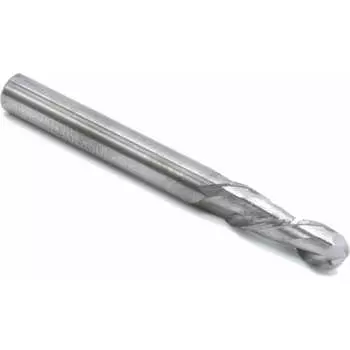 Двухзаходная сферическая фреза по алюминию Tideway