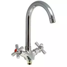 Двуручный смеситель для мойки Juguni