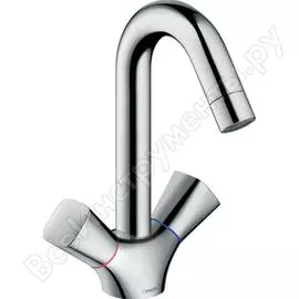 Двуручный смеситель для раковины Hansgrohe