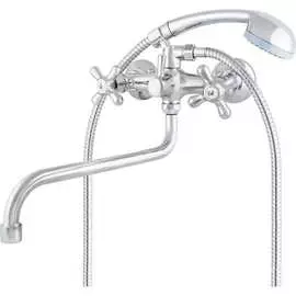 Двуручный смеситель для ванны Klip 707 тов-205557