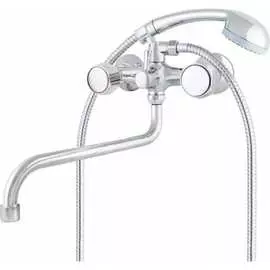 Двуручный смеситель для ванны Klip 717 тов-205559