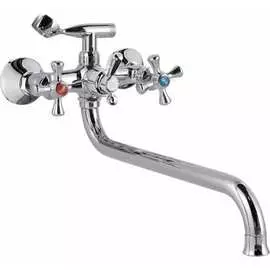 Двуручный смеситель для ванны Potato