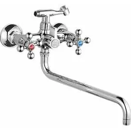 Двуручный смеситель для ванны Potato P2661