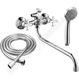 Двуручный смеситель для ванны RUSH Sakhalin SA5350-51