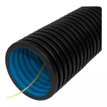 Двустенная гибкая гофрированная труба ПНД Промрукав