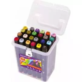 Двусторонние маркеры для скетчинга BRAUBERG