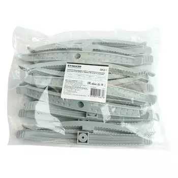 Двусторонний держатель кабеля для прямого монтажа STEKKER ДКД-2 49567