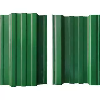 Двусторонний прямой металлический штакетник ВОЛЯ