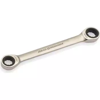 Двусторонний трещоточный ключ Дело Техники 515721