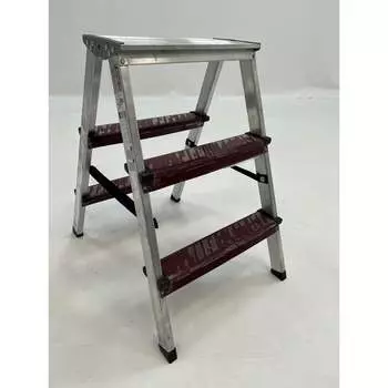 Двусторонняя алюминиевая стремянка Sarayli