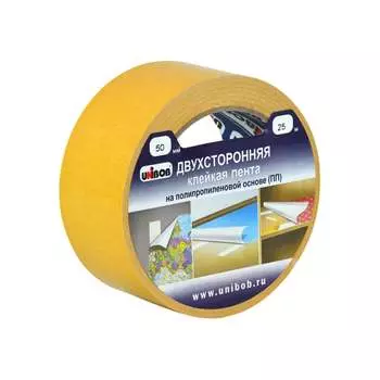 Двусторонняя клейкая лента Unibob 211741