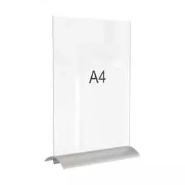 Двусторонняя настольная подставка для рекламных материалов Attache 1277773