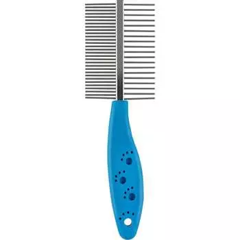 Двусторонняя расческа для животных Рыжий кот