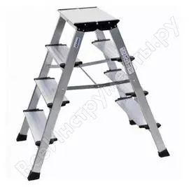Двусторонняя складная стремянка Krause TREPPO 2x4 126047