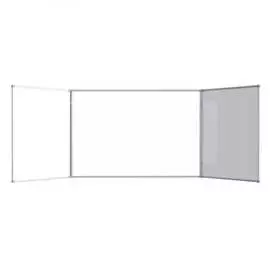 Двустворчатая магнитно-маркерная доска Attache