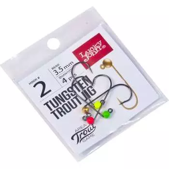 Джиг-головки Lucky John LJTATG035-GRGY