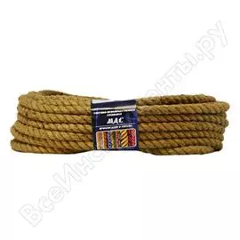 Джутовый канат партнер 14 мм 20 м фас 71312 20