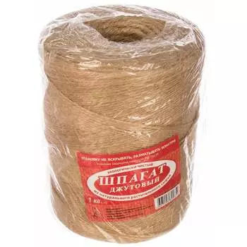 Джутовый шпагат шпагат 1 кг 61013068
