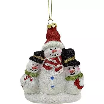 Елочное украшение Магия праздника Снеговики NY9