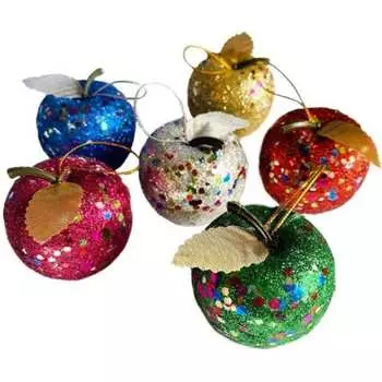 Елочное украшение Магия праздника яблоки MAG1999