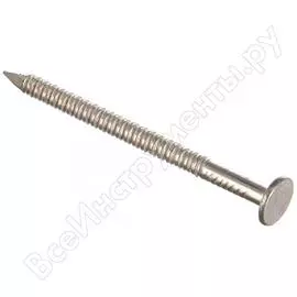 Ершеный оцинкованный гвоздь tech-krep 60мм, 1кг, пакет 128307