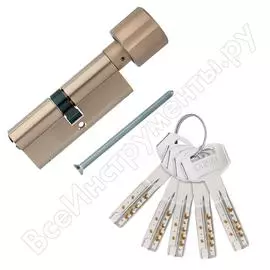 Европрофильный цилиндр abus d12r430 ключ/вертушка 35-35 (70 мм) ni 5 key 29227