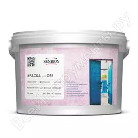 Фактурная акриловая краска для osb senbion 16 кг s-кр-15584/16