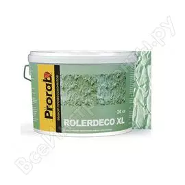 Фактурная штукатурка rolerdeco rd 001 20 кг prorab prd001-20