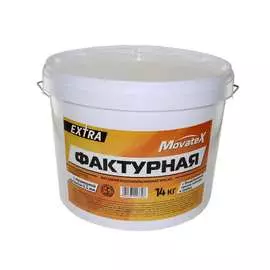 Фактурная водоэмульсионная краска Movatex EXTRA Т13334