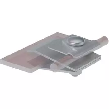 Фальцевый держатель для прутка Система КМ