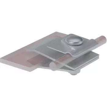 Фальцевый держатель для прутка Система КМ FD-H60-D5-10 TD