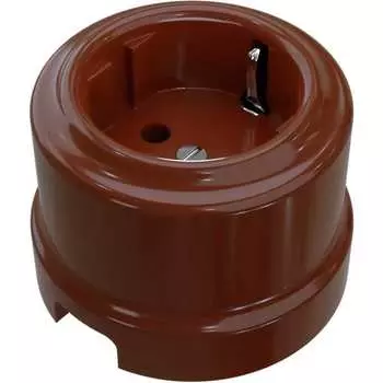 Фарфоровая двухполюсная розетка Мезонинъ аврора GE70302-04