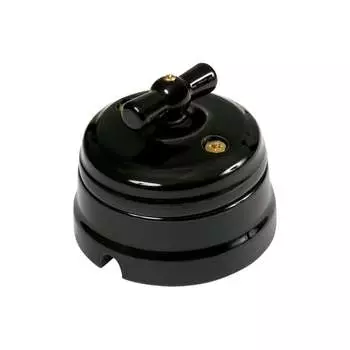 Фарфоровый перекрестный выключатель Мезонинъ GE70402-05