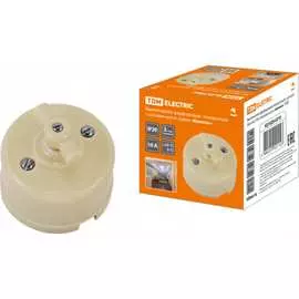 Фарфоровый поворотный выключатель TDM ELECTRIC Болонь SQ1820-0310