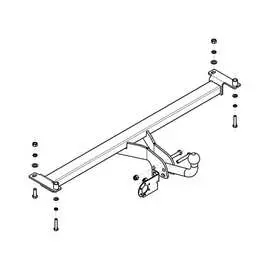 Фаркоп CHERY Amulet (2006-2011 гг) AVTOS