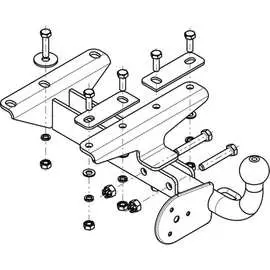Фаркоп DAEWOO Matiz 2002 г AVTOS