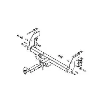 Фаркоп для Suzuki Jimny 2018 Бизон 0350-E
