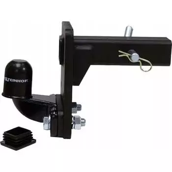 Фаркоп для Toyota Hilux 4WD двойная кабина, без силового бампера 2016- Тип шара FE Steinhof T-153