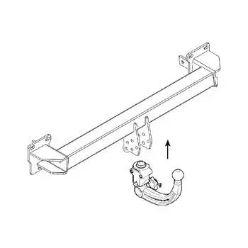 Фаркоп на Mercedes-Benz GLB-Class X247 08/2019- тип шара AV Westfalia 313689600001