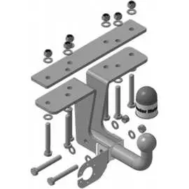 Фаркоп Nissan Pathfinder 2005-2014 г.в, оцинк. шар ООО Трио Сервис