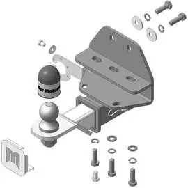 Фаркоп Toyota LC 300 2021- ООО Трио Сервис